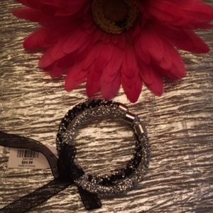 NWT Set of 2 Glitter Bracelets by Loft